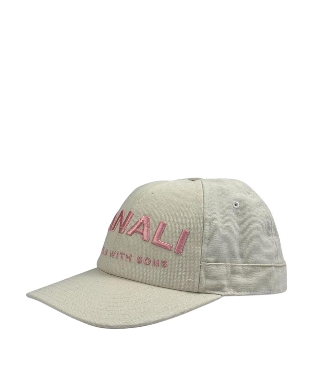 CANALI Бежевая хлопковая кепка/бейсболка, фото 1