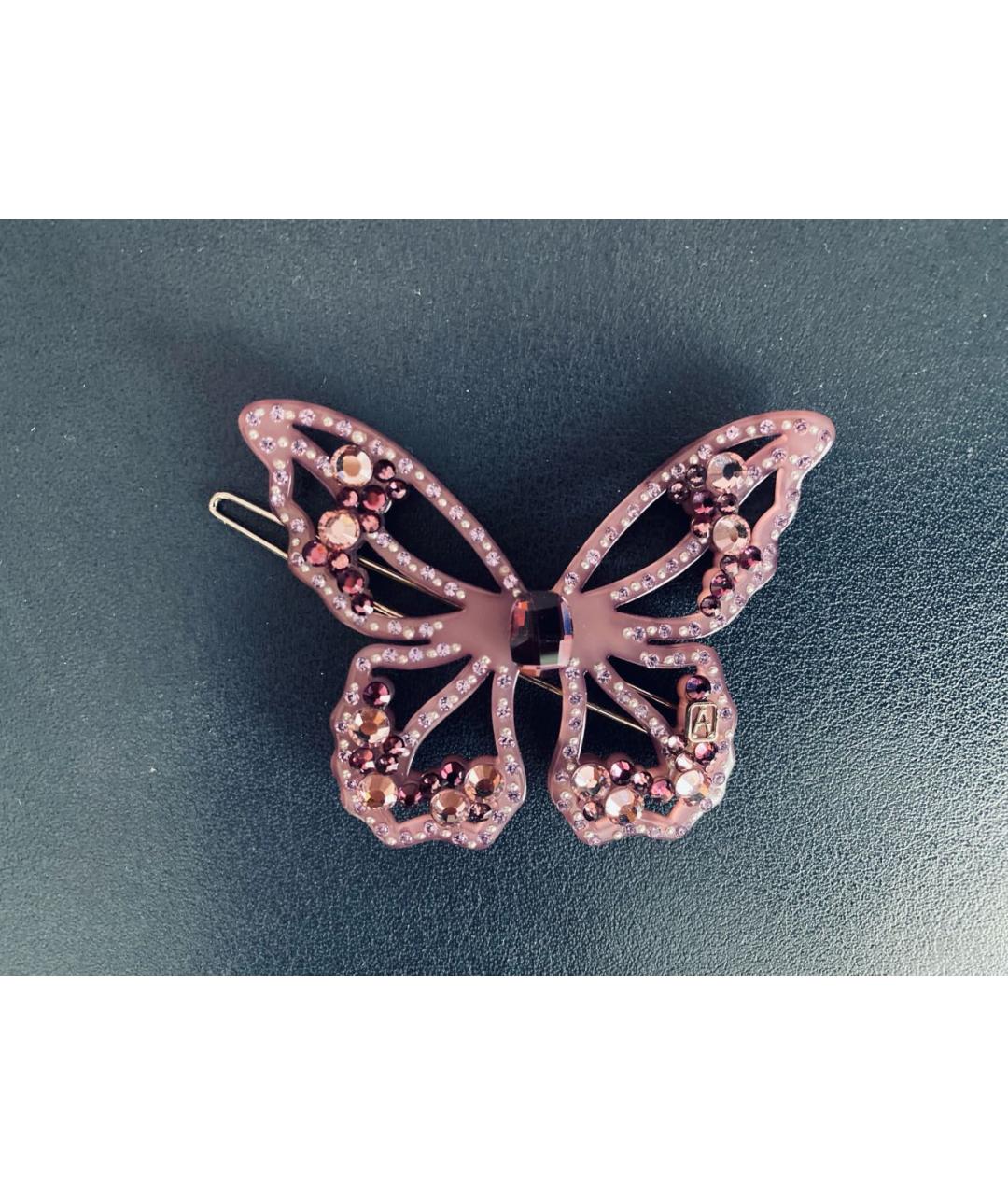 Alexandre de paris Фиолетовая заколка, фото 3