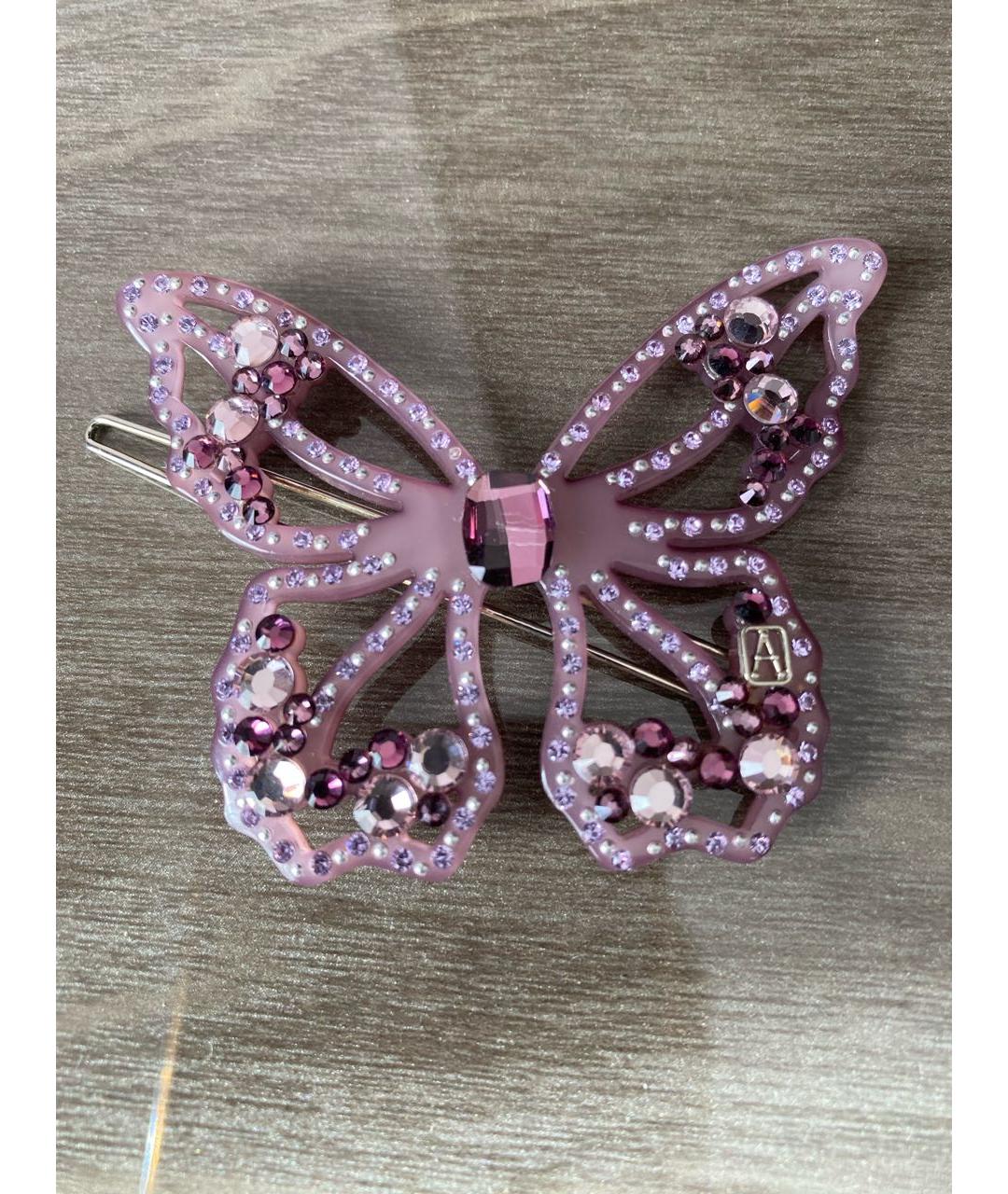 Alexandre de paris Фиолетовая заколка, фото 2