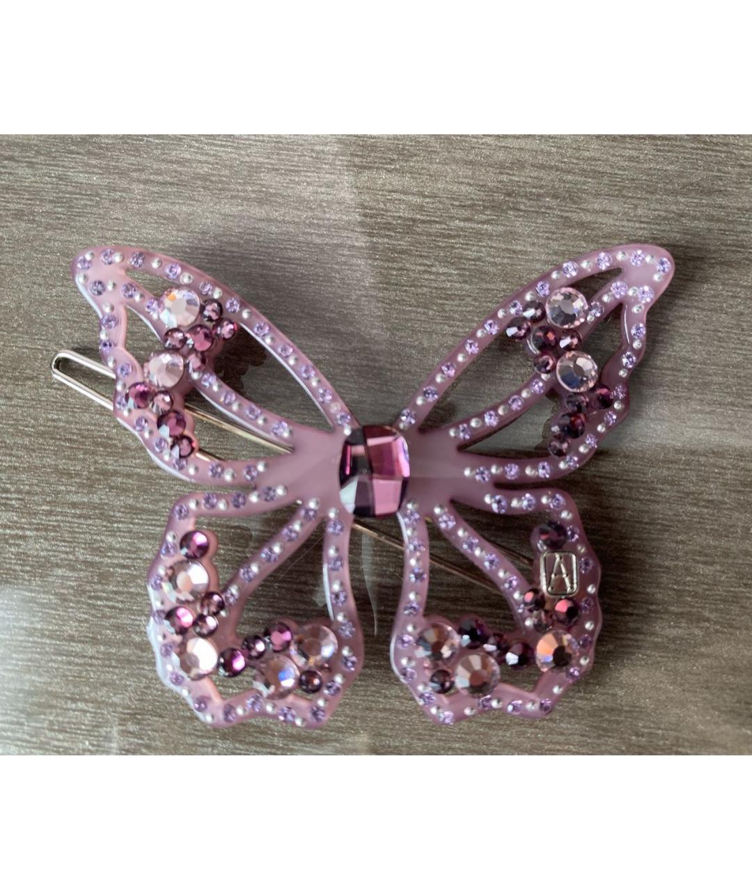 Alexandre de paris Фиолетовая заколка, фото 5