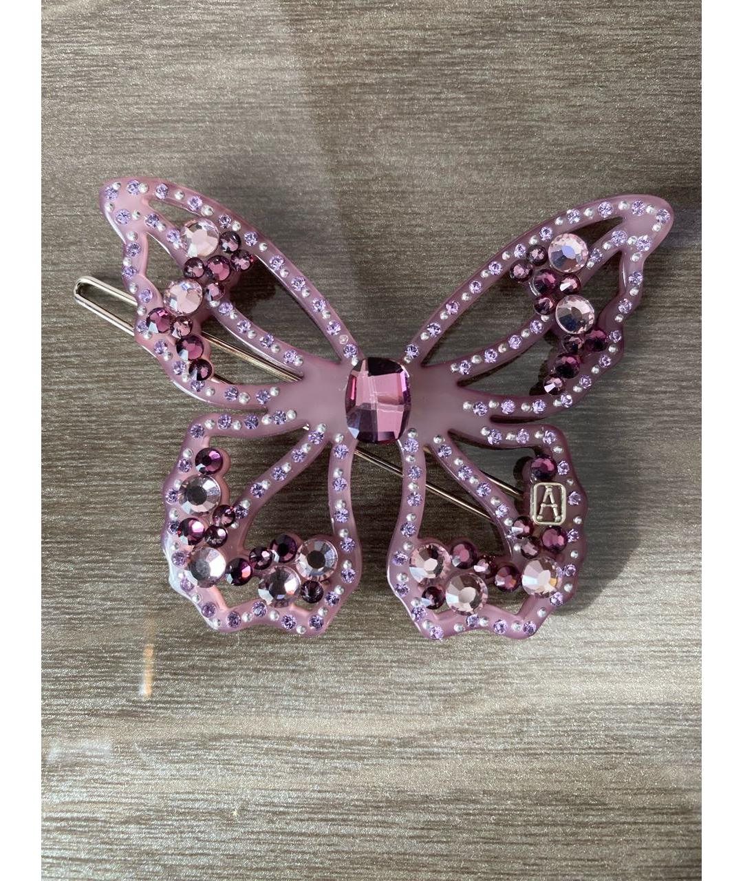 Alexandre de paris Фиолетовая заколка, фото 4