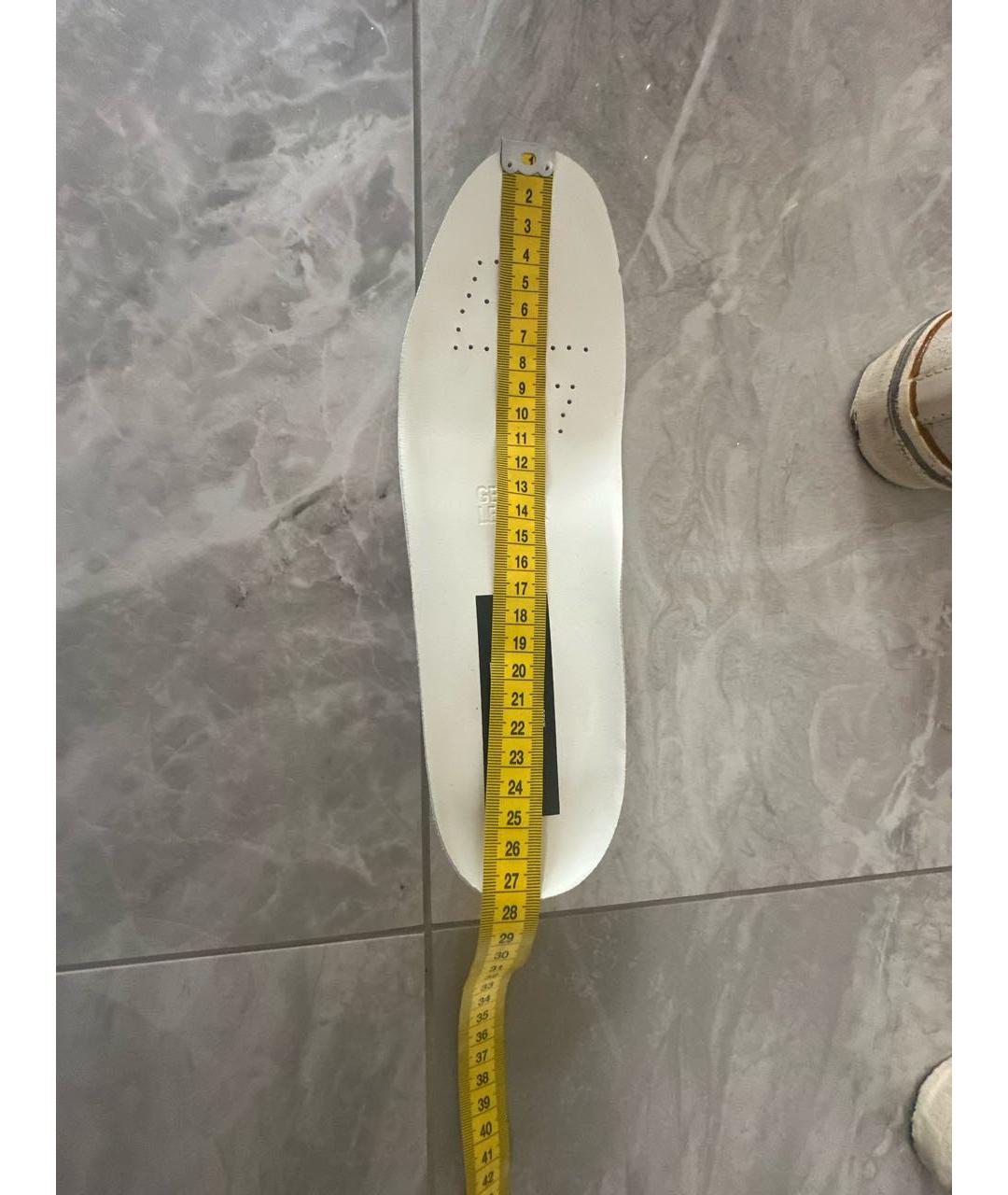 GOLDEN GOOSE DELUXE BRAND Серые кожаные кеды, фото 7