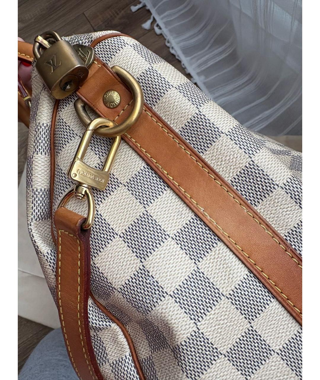 LOUIS VUITTON Бежевая сумка с короткими ручками, фото 6