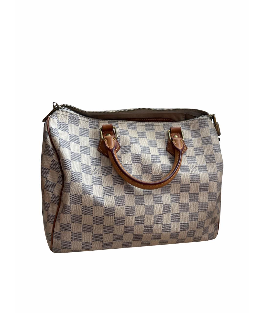 LOUIS VUITTON Бежевая сумка с короткими ручками, фото 1