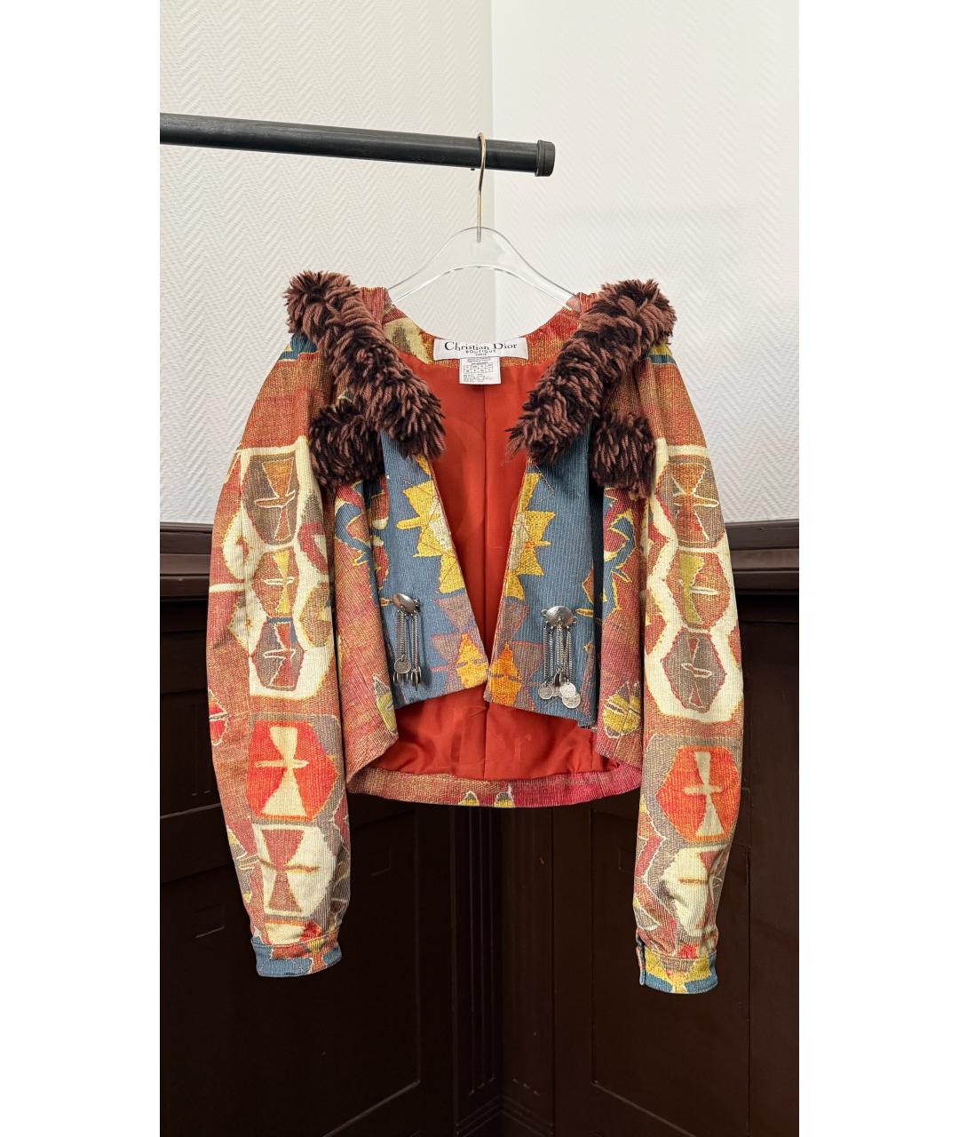 CHRISTIAN DIOR Оранжевая куртка, фото 8