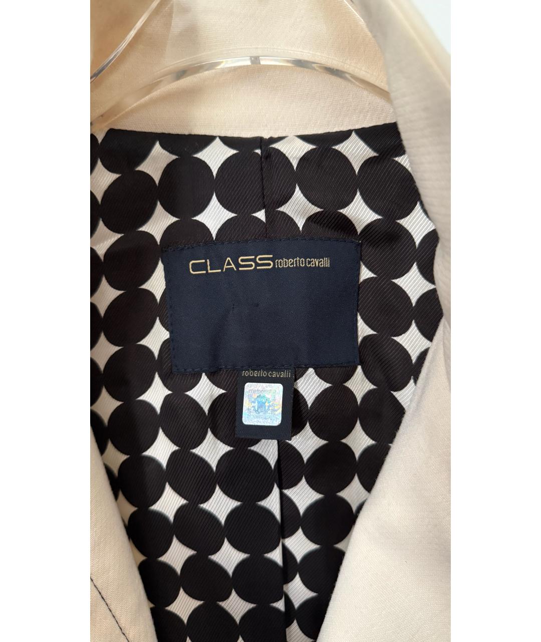 ROBERTO CAVALLI Бежевое пальто, фото 9