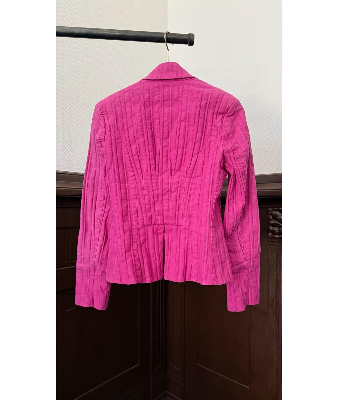 JUST CAVALLI Розовый жакет/пиджак, фото 2