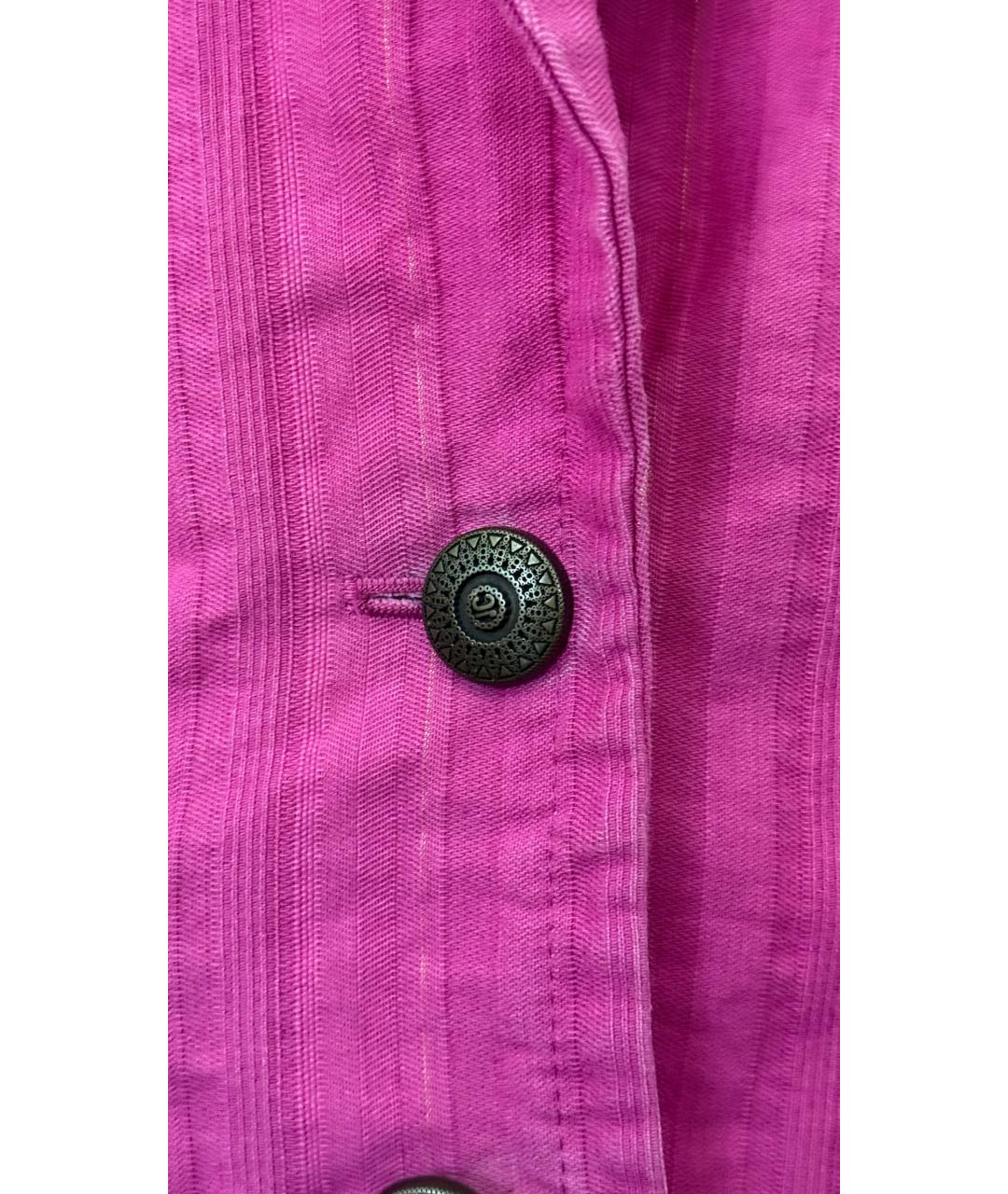 JUST CAVALLI Розовый жакет/пиджак, фото 4