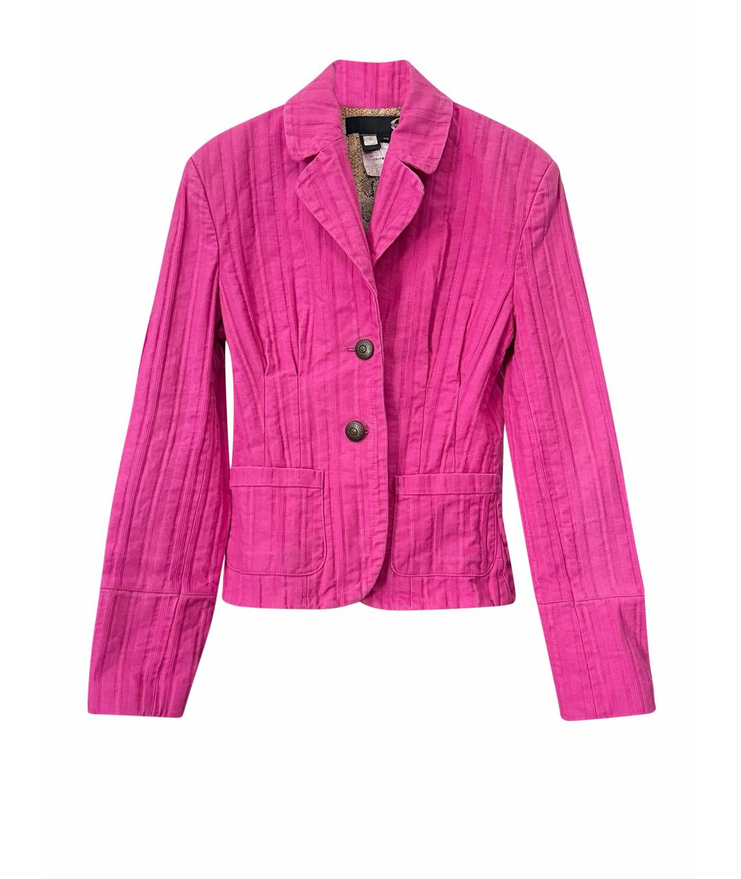 JUST CAVALLI Розовый жакет/пиджак, фото 1