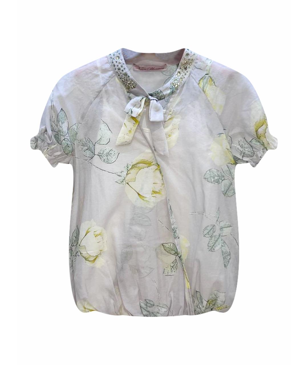 MISS BLUMARINE Мульти хлопковая рубашка/блузка, фото 1