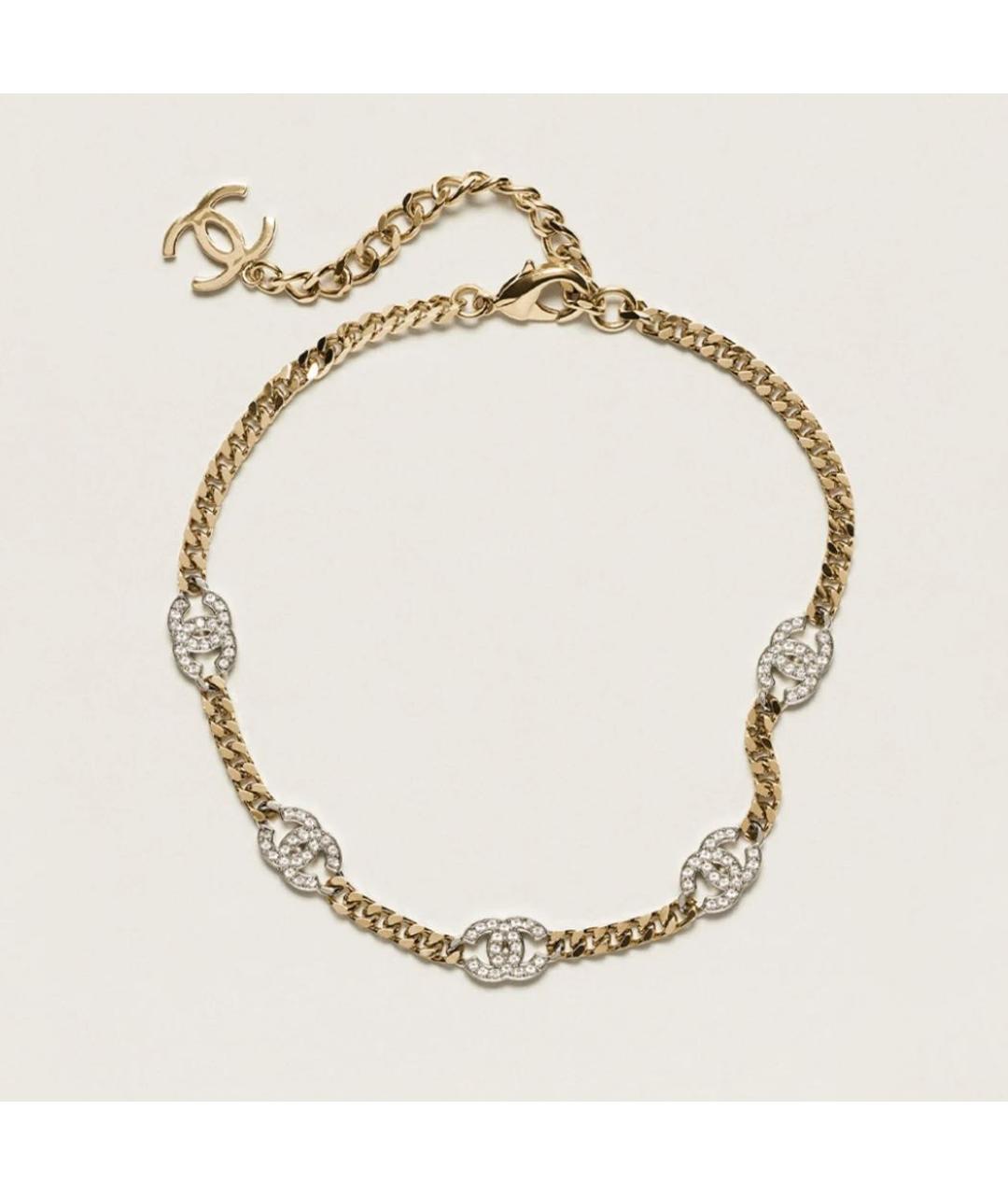 CHANEL Золотой чокер, фото 3