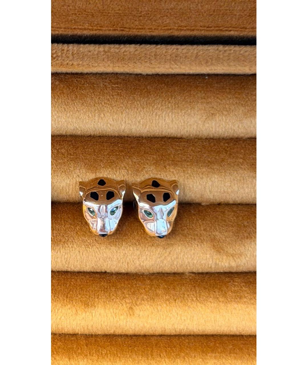 CARTIER Желтые серьги из желтого золота, фото 3