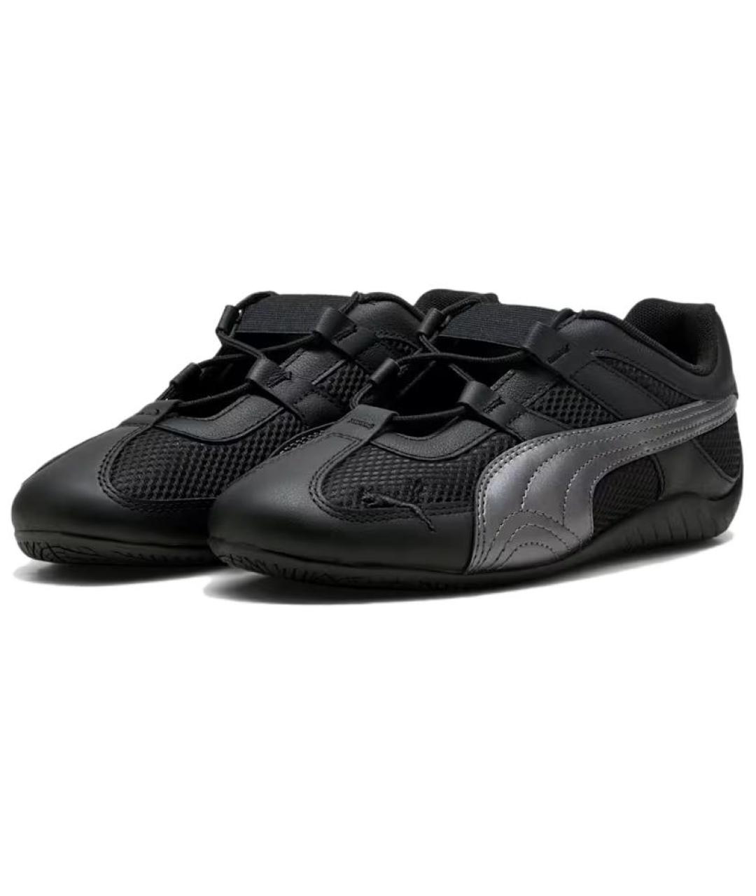 PUMA Черные кеды, фото 4