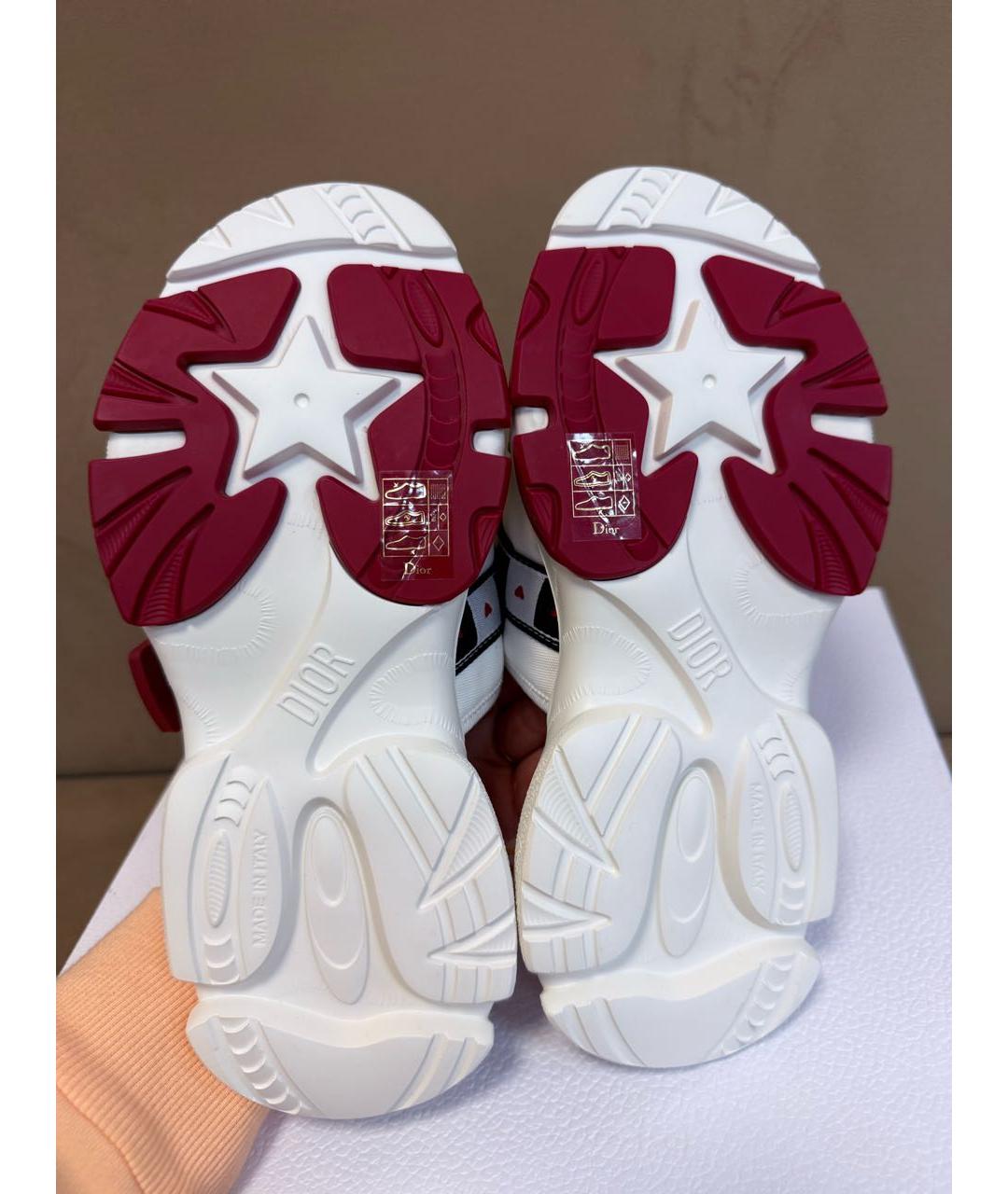 CHRISTIAN DIOR Белые неопреновые шлепанцы, фото 5
