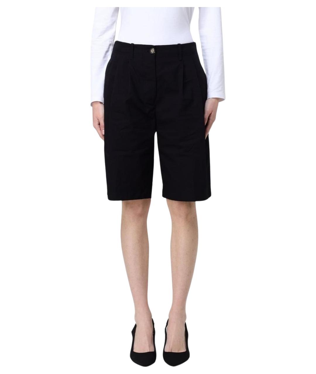 MEIMEIJ Черные хлопковые шорты, фото 1