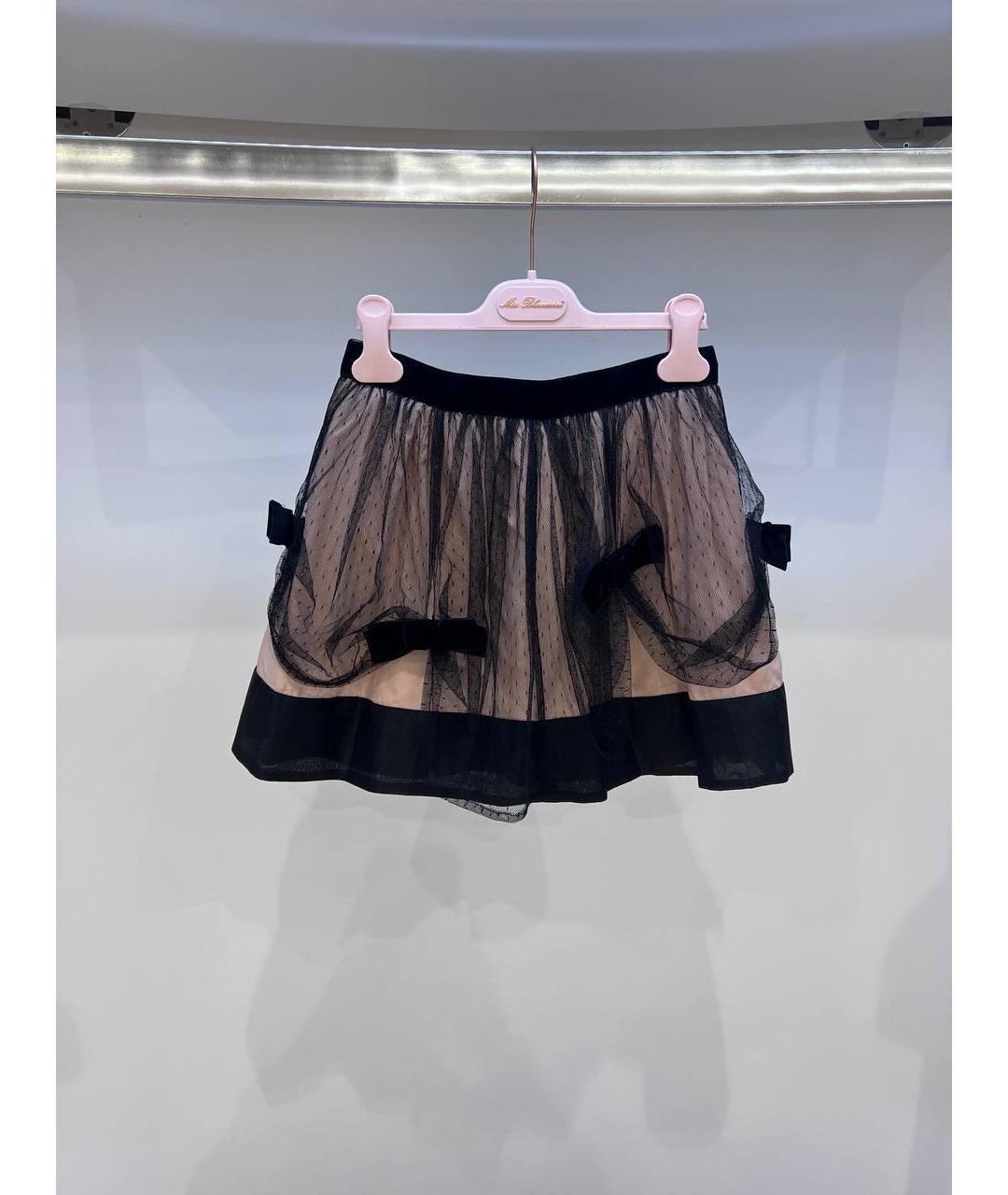 MISS BLUMARINE Мульти полиэстеровая юбка, фото 4