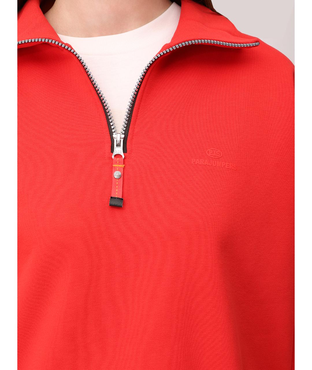 PARAJUMPERS Красный хлопковый спортивные костюмы, фото 3