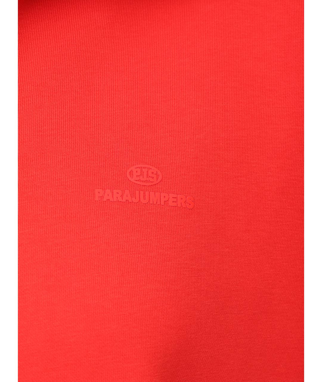 PARAJUMPERS Красный хлопковый спортивные костюмы, фото 4