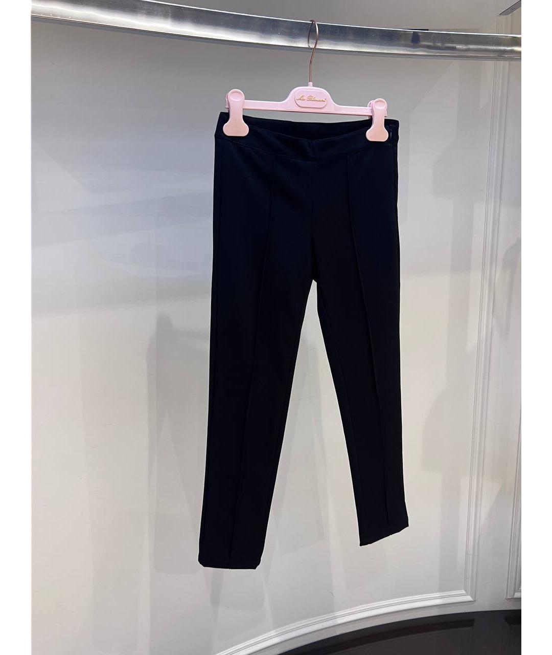 MISS BLUMARINE Черные полиэстеровые брюки и шорты, фото 2