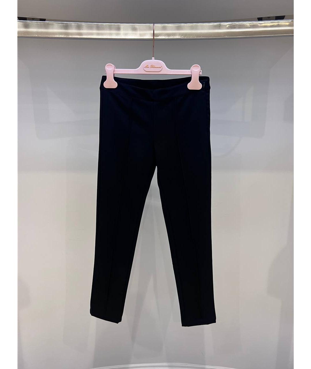 MISS BLUMARINE Черные полиэстеровые брюки и шорты, фото 4