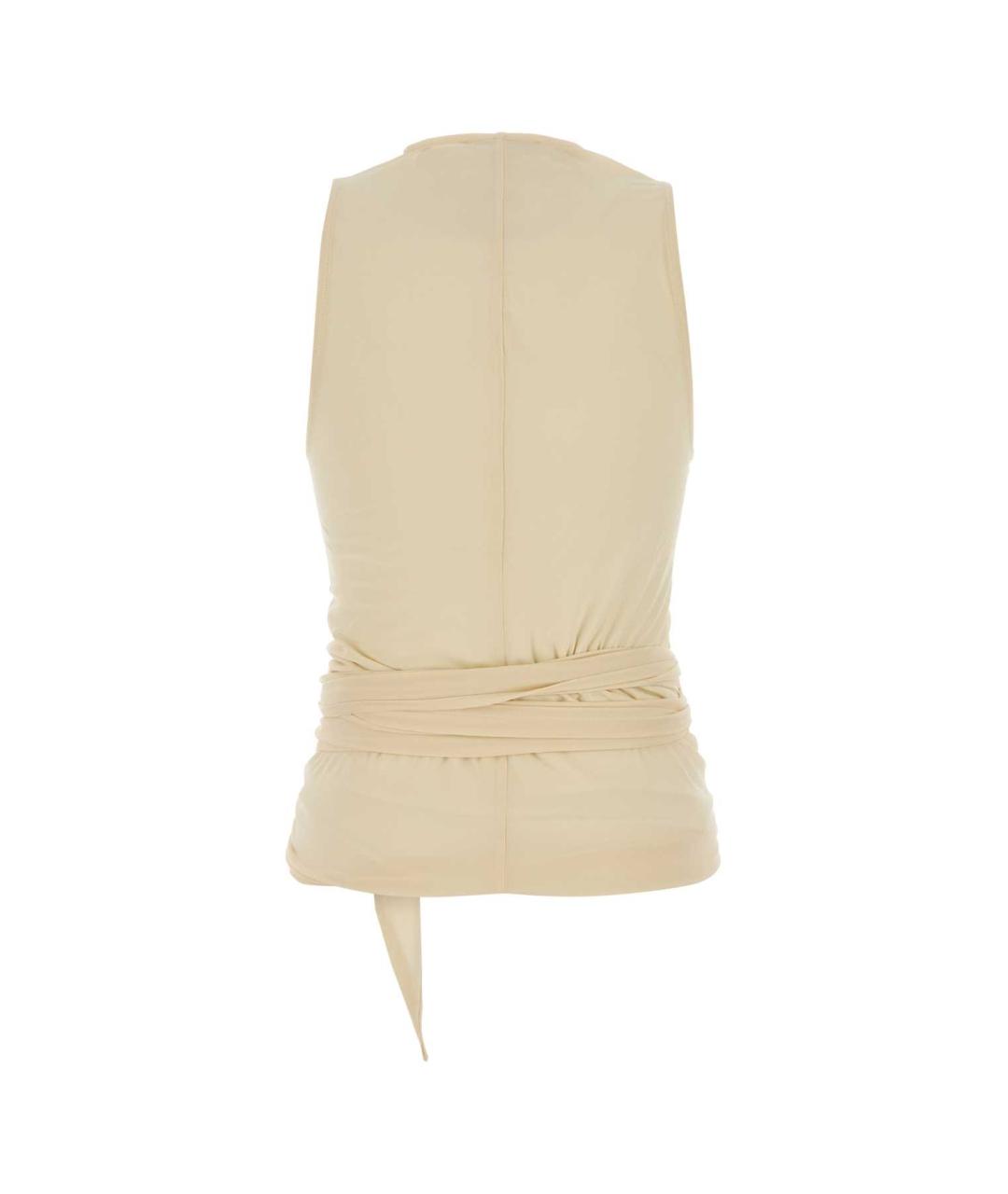 LEMAIRE Бежевая вискозная блузы, фото 2