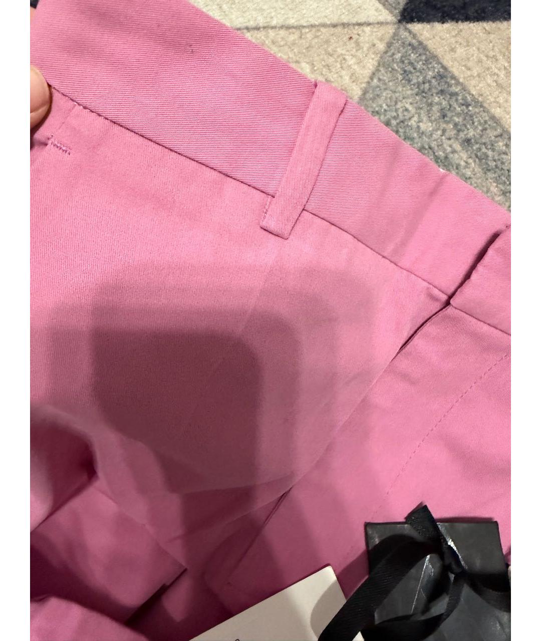 THE ATTICO Розовые брюки широкие, фото 6