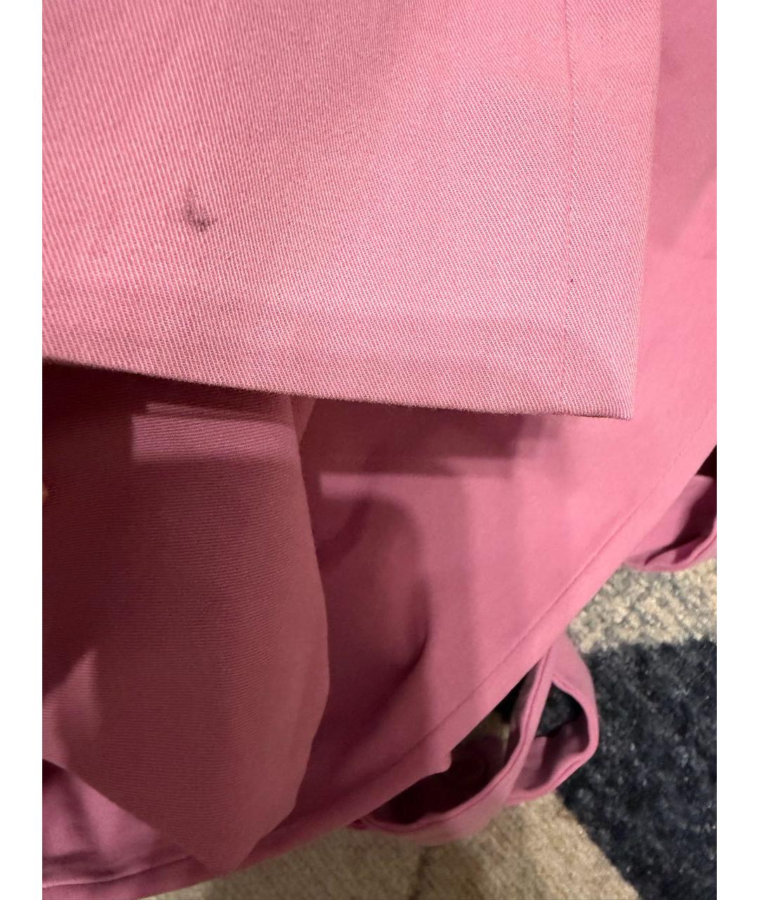 THE ATTICO Розовые брюки широкие, фото 5