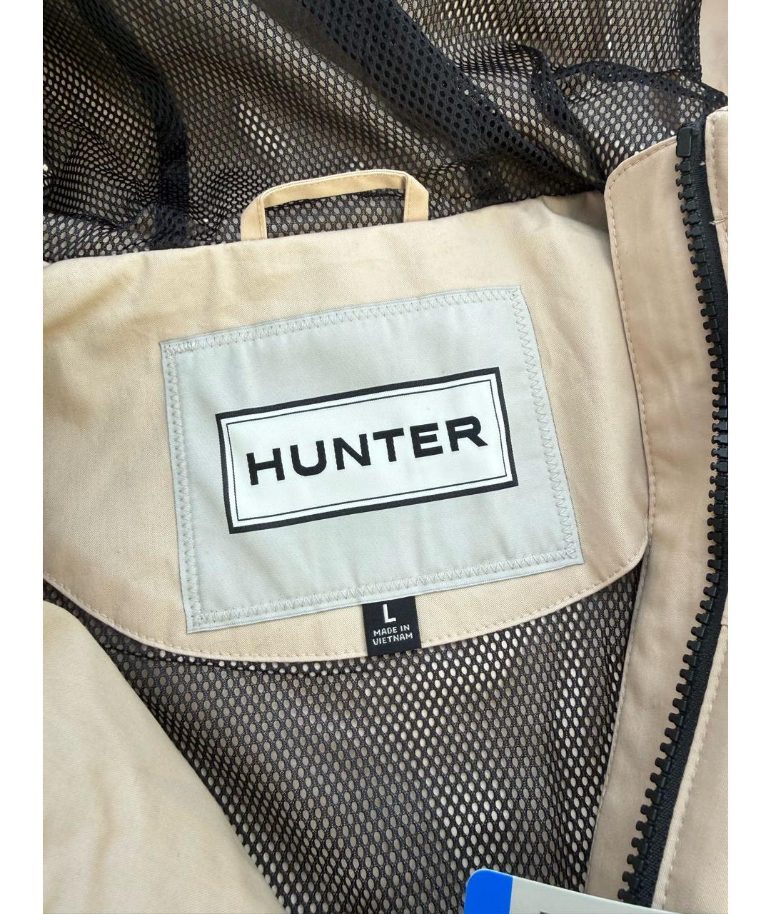 HUNTER Бежевая хлопковая парка, фото 3