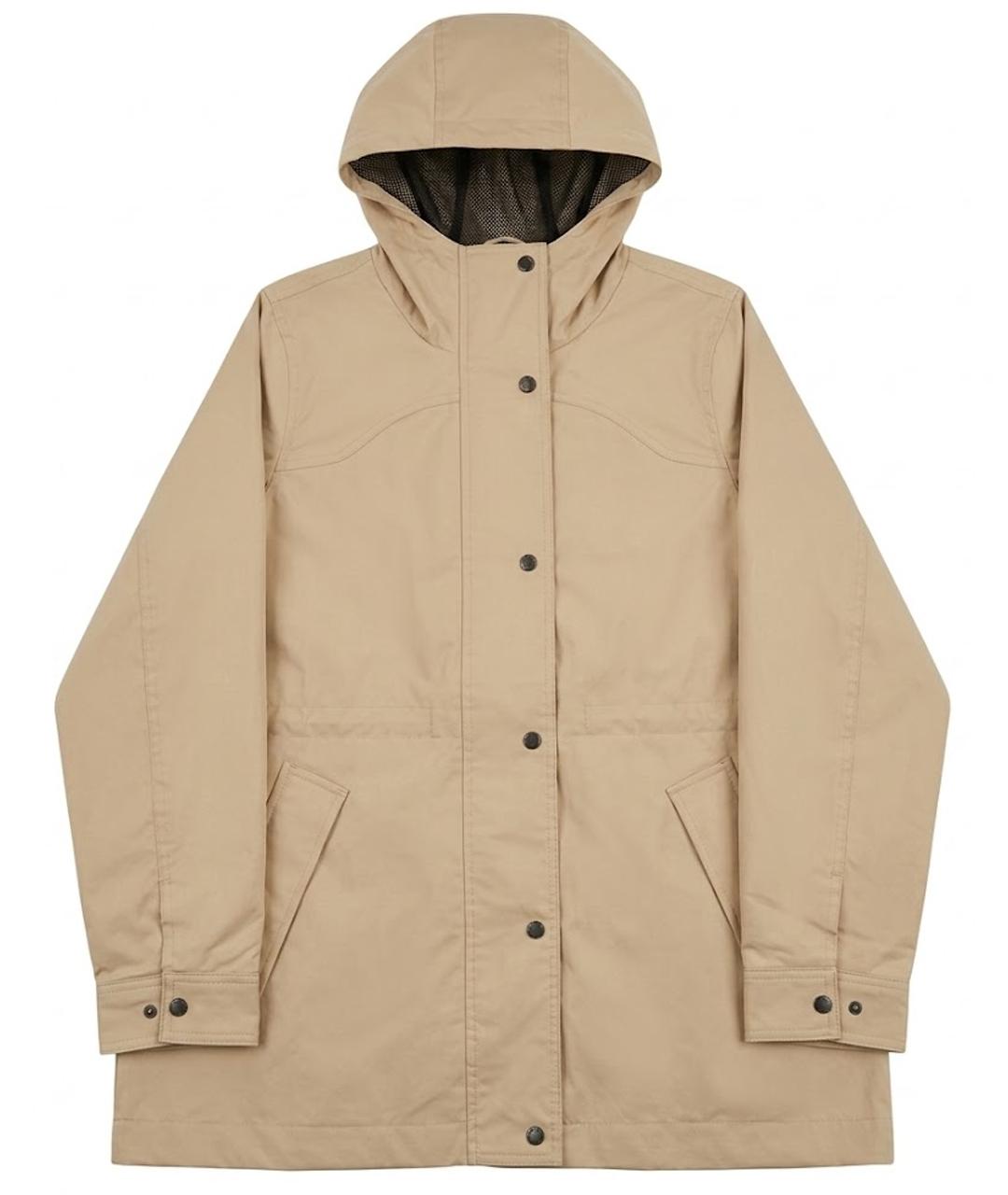 HUNTER Бежевая хлопковая парка, фото 1