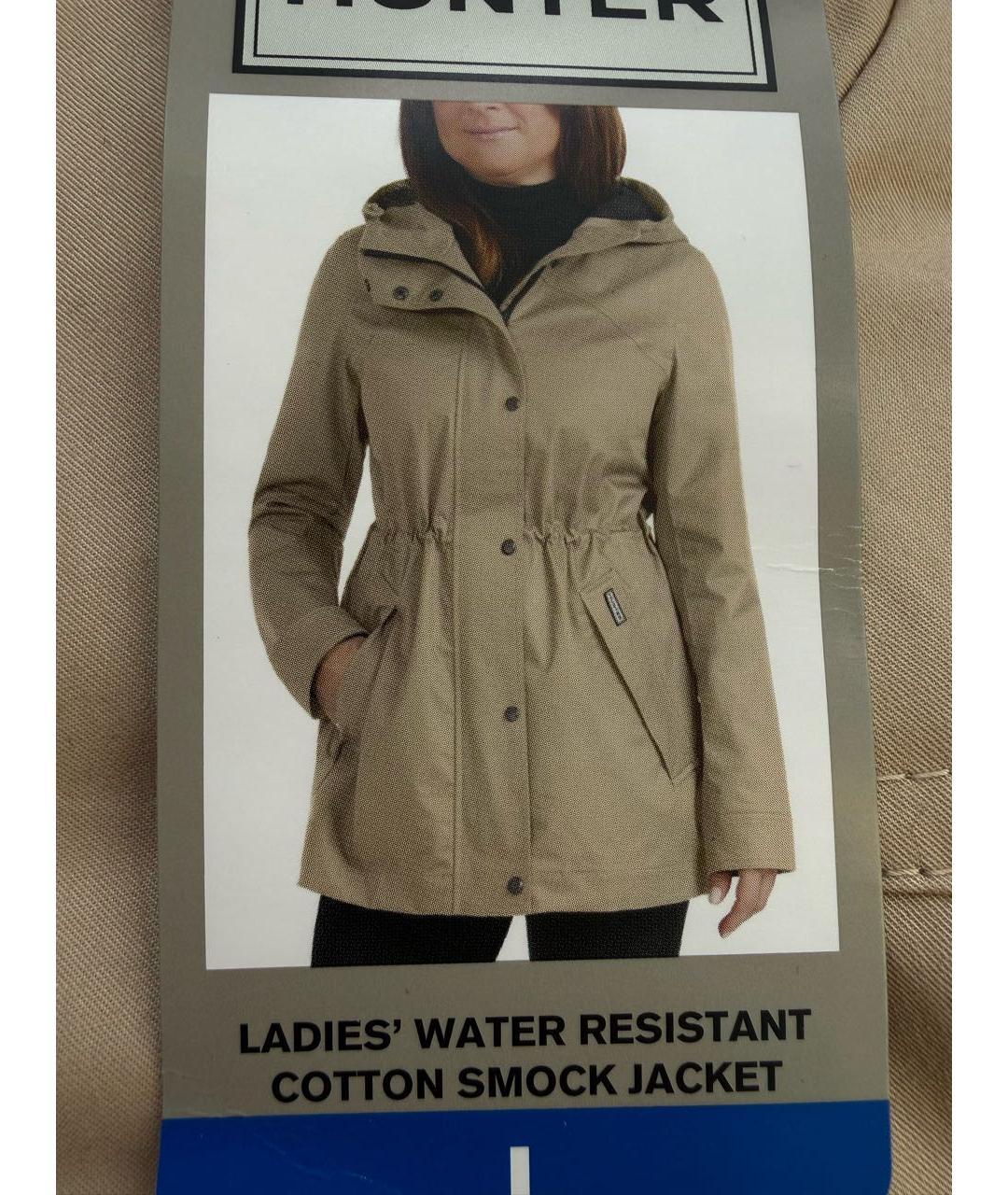 HUNTER Бежевая хлопковая парка, фото 6