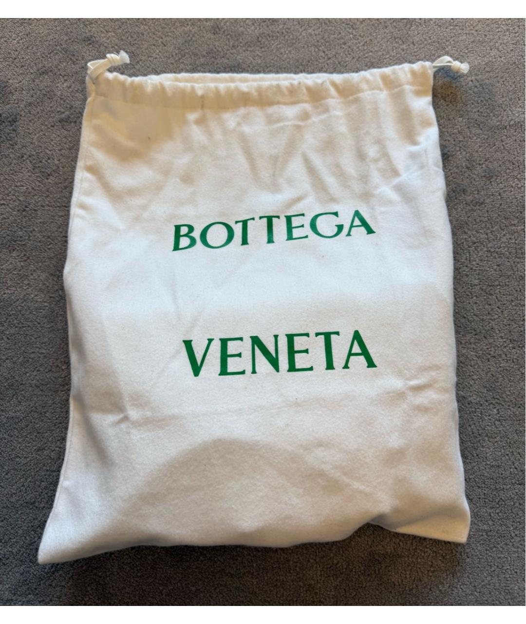 BOTTEGA VENETA Бежевая кожаная сумка через плечо, фото 6