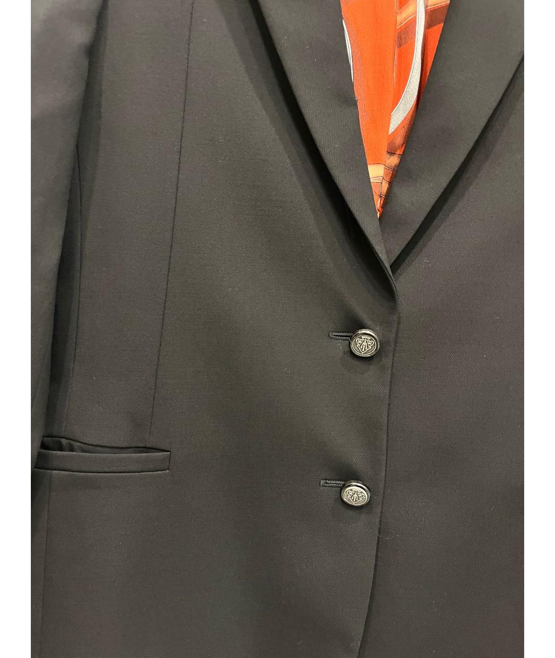 GUCCI Черный хлопковый жакет/пиджак, фото 3