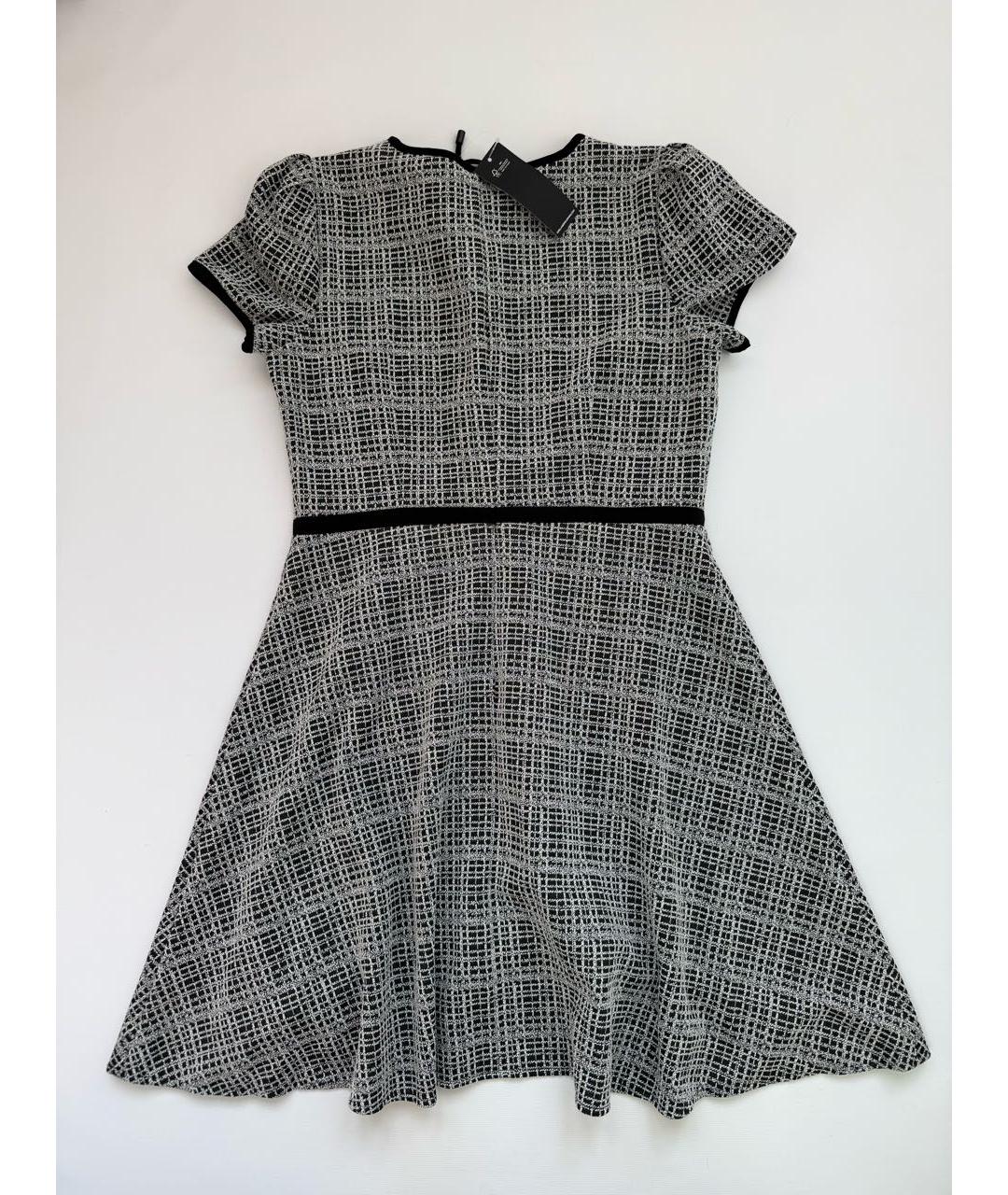 KARL LAGERFELD Серое полиэстеровое повседневное платье, фото 2