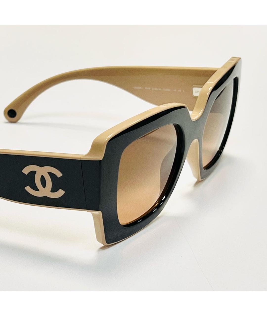 CHANEL Черные солнцезащитные очки, фото 3