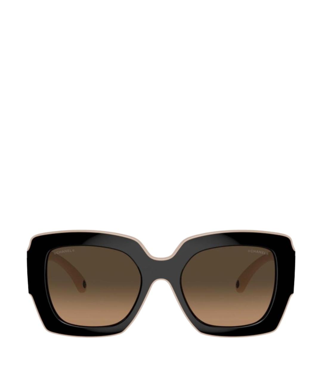 CHANEL Черные солнцезащитные очки, фото 1
