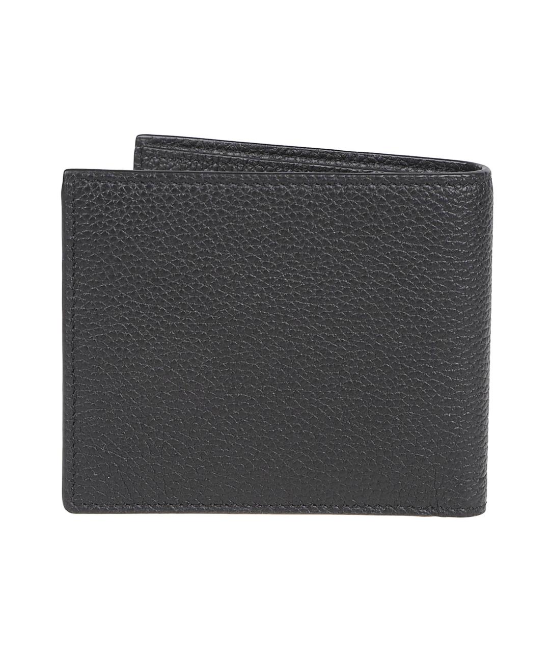 TOM FORD Черный кожаный кошелек, фото 2