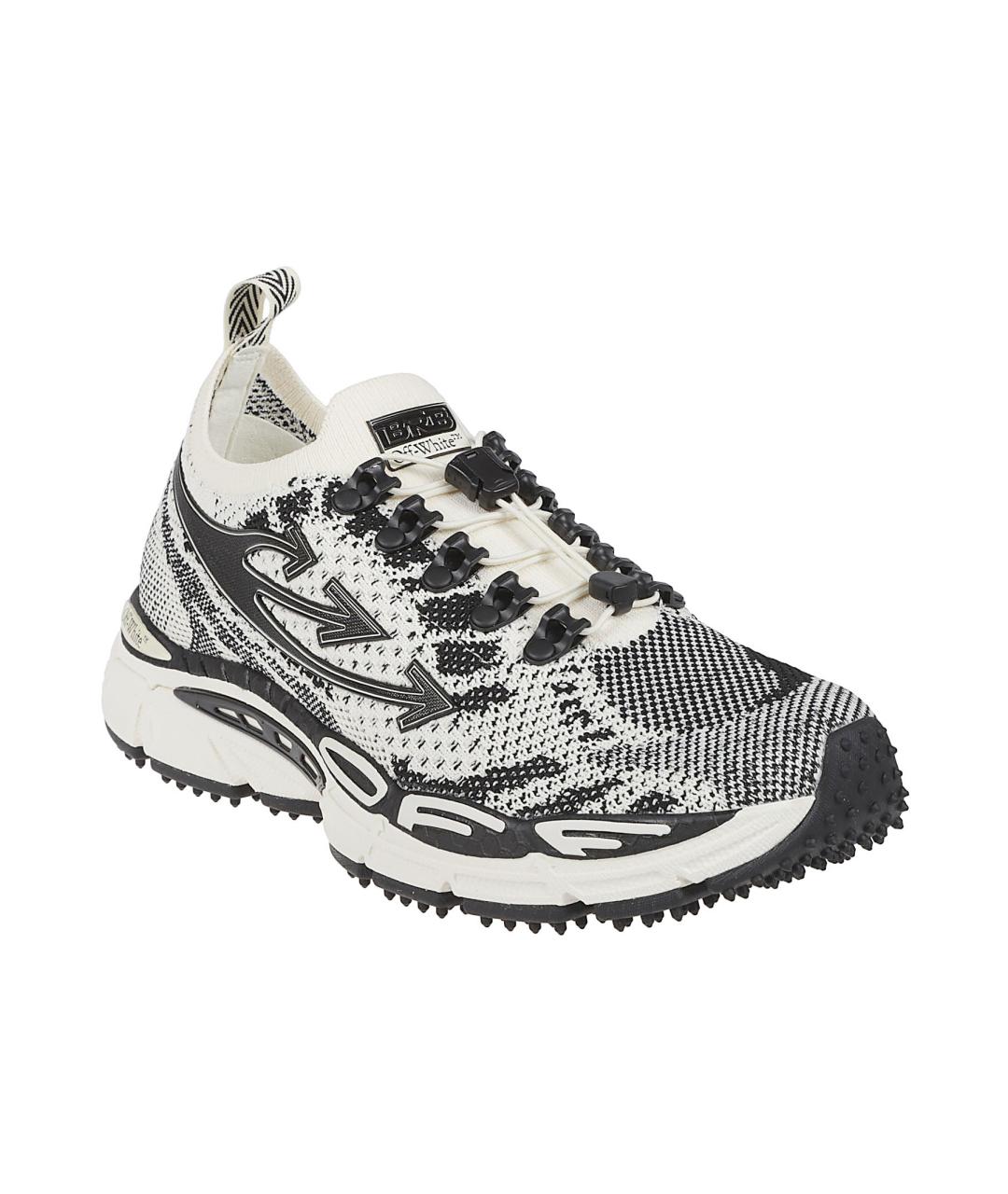 OFF-WHITE Мульти текстильные низкие кроссовки / кеды, фото 2