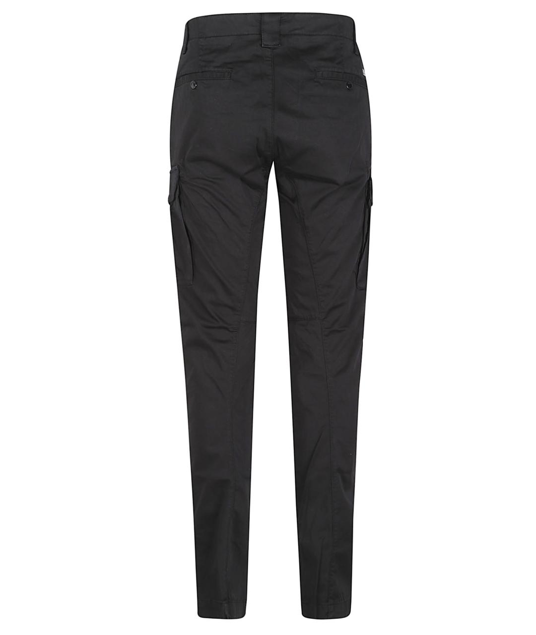 CP COMPANY Черные хлопковые повседневные брюки, фото 3
