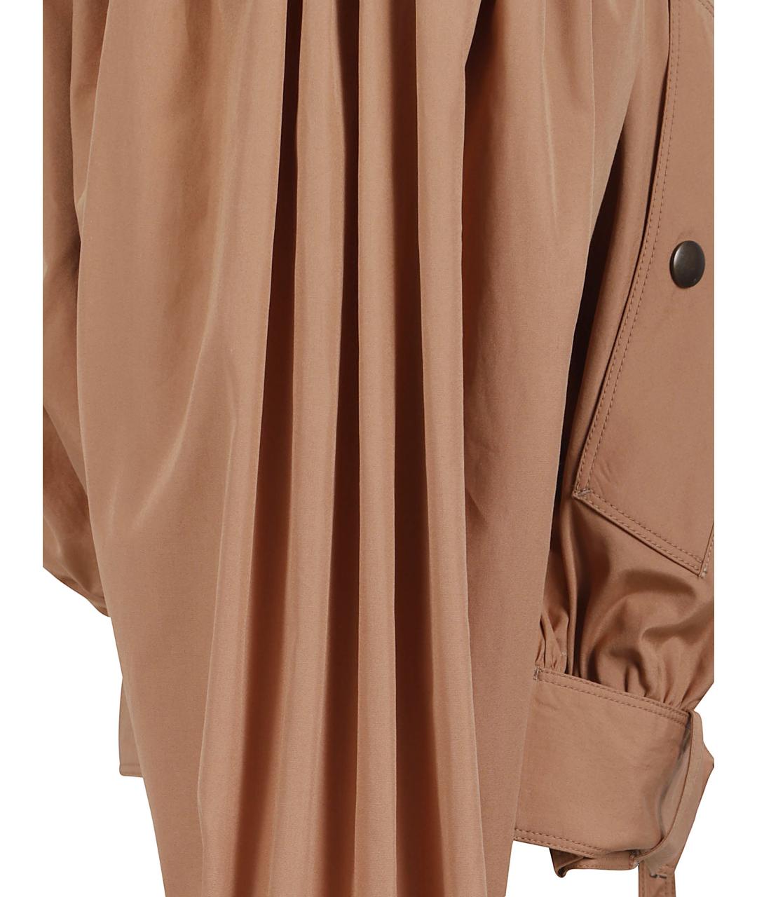 CHLOE Коричневая хлопковая куртка, фото 2