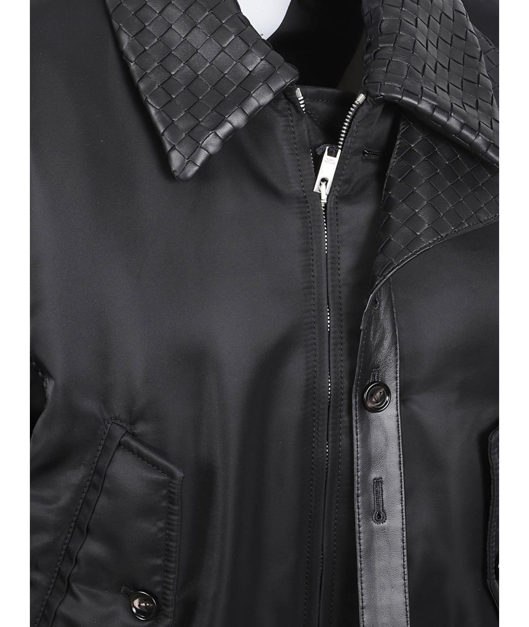 BOTTEGA VENETA Черная полиамидовая куртка, фото 2