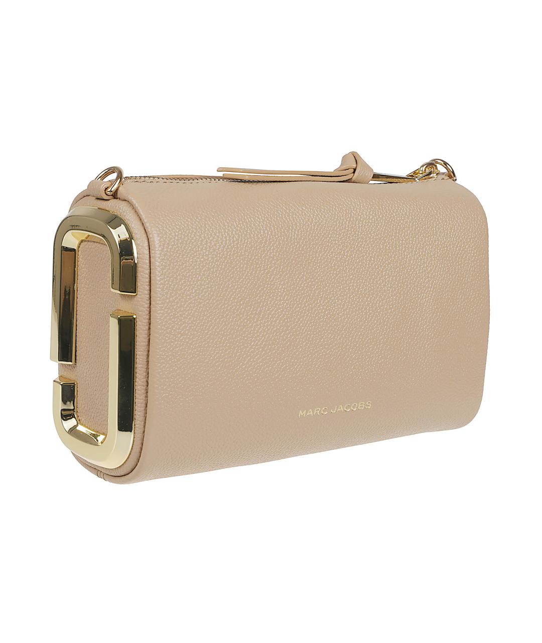 MARC JACOBS Бежевая кожаная сумка через плечо, фото 3
