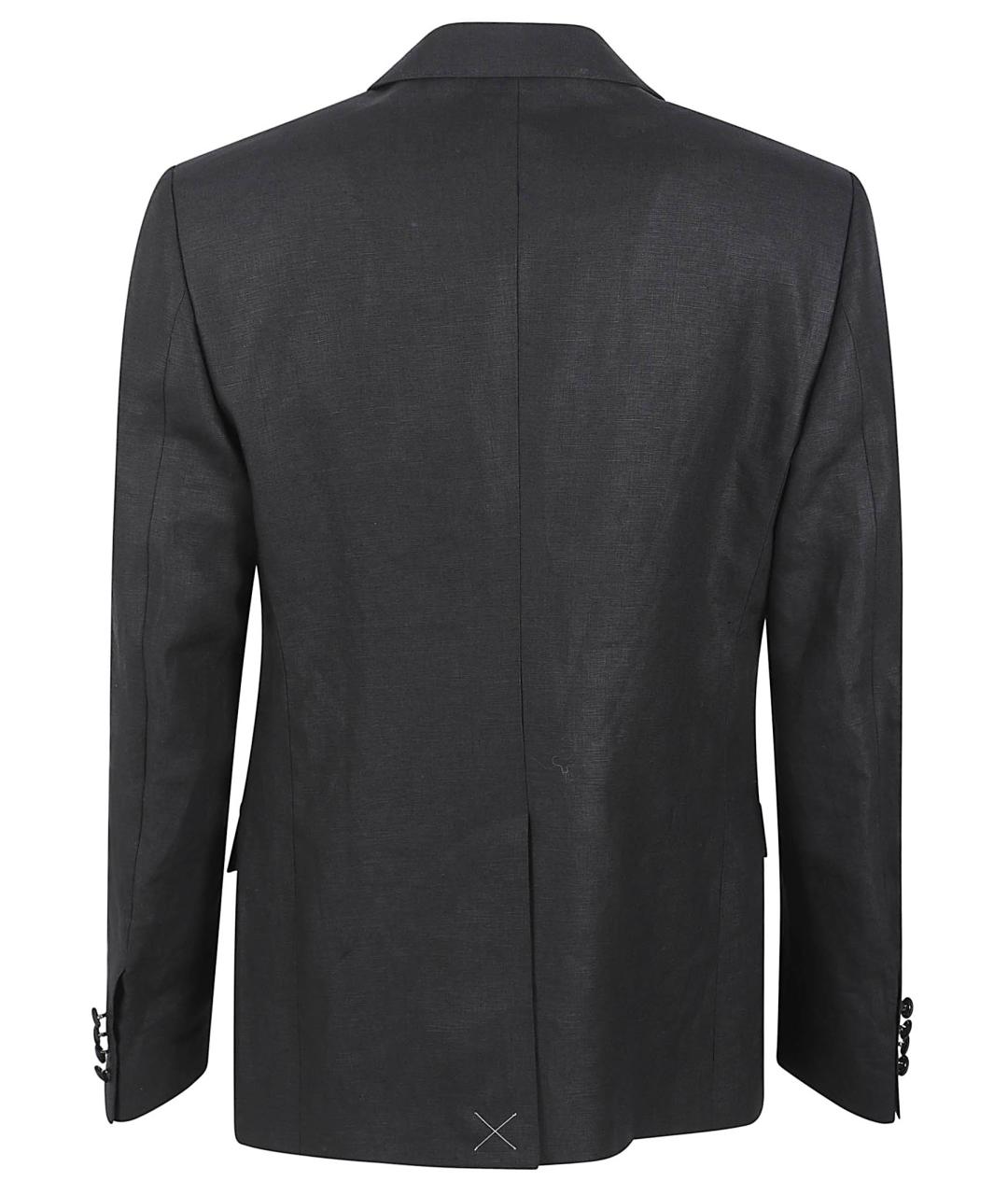 DOLCE&GABBANA Черный классический костюм, фото 3