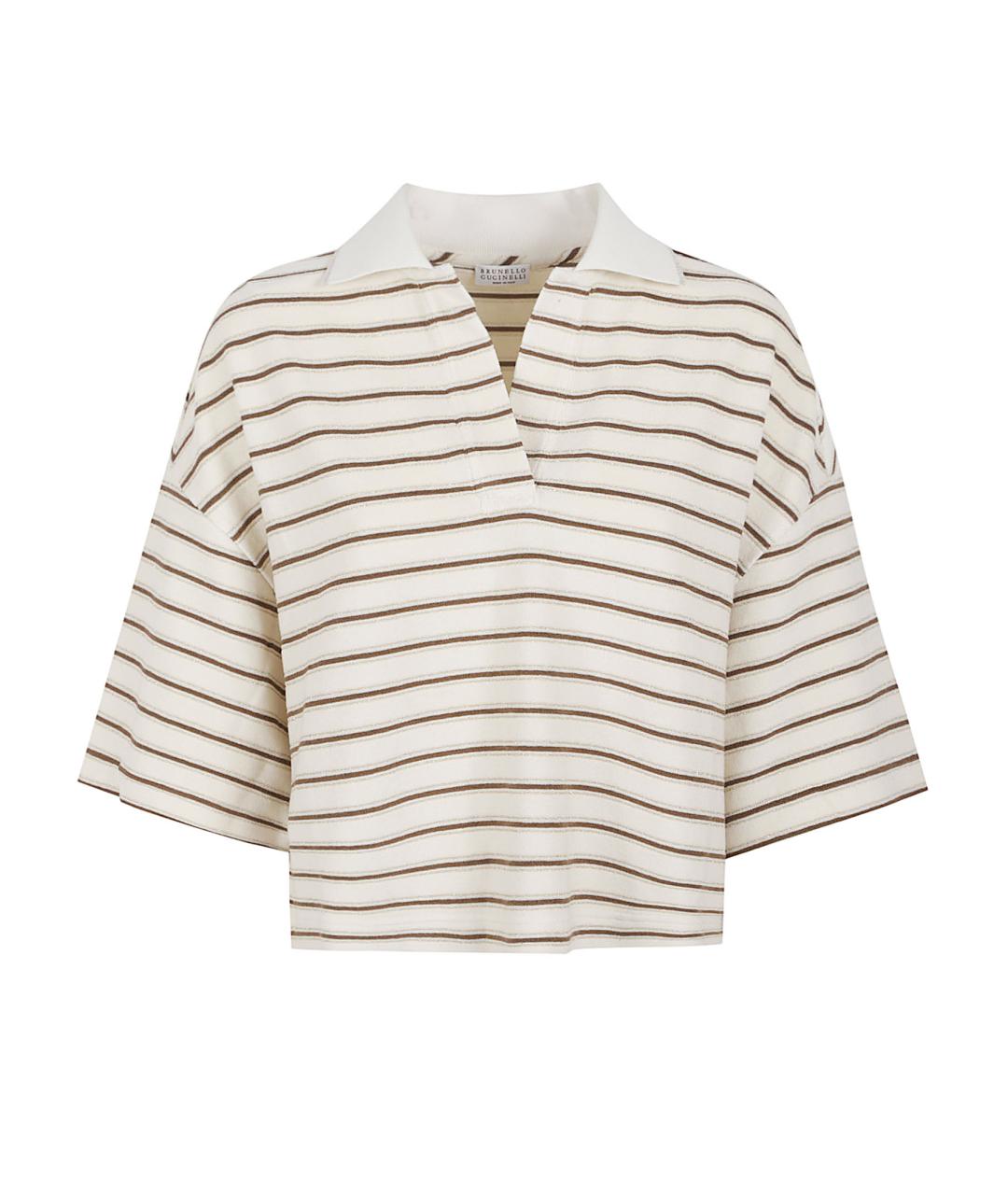BRUNELLO CUCINELLI Мульти футболка, фото 1