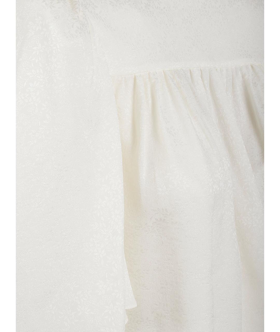 CHLOE Белая шелковая рубашка, фото 2