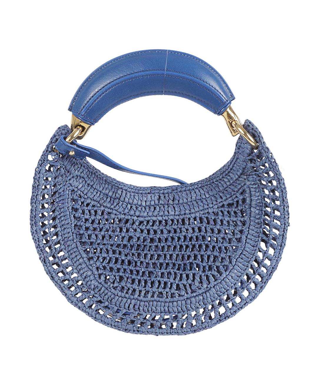 CHLOE Синяя тканевая сумка тоут, фото 2