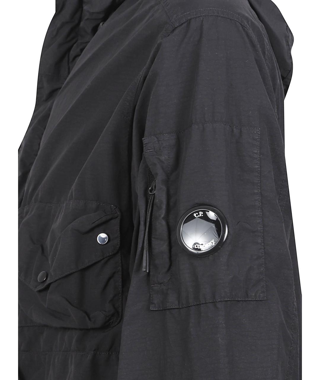 CP COMPANY Черная полиамидовая куртка, фото 2