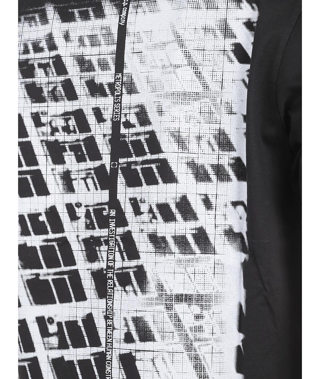 CP COMPANY Черная хлопковая футболка, фото 2