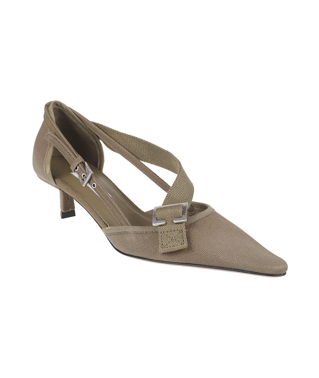 PRADA Текстильные туфли, фото 2