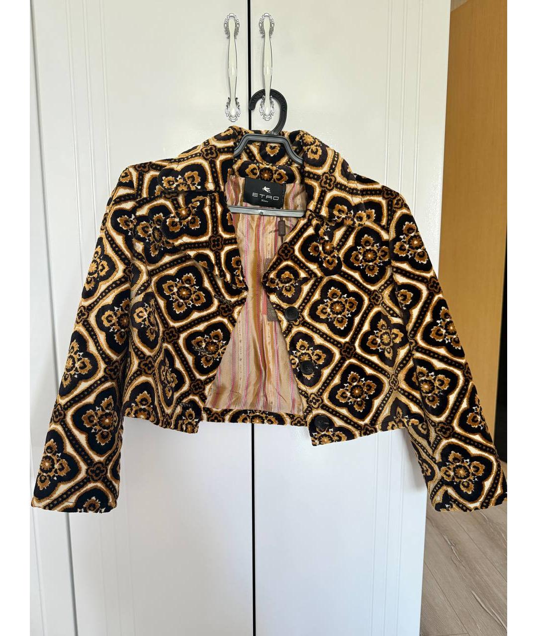 ETRO Мульти хлопковый жакет/пиджак, фото 6