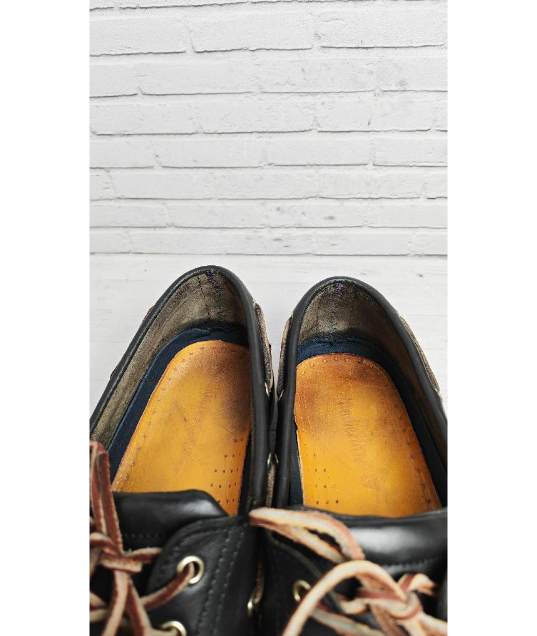 TIMBERLAND Темно-синие кожаные лоферы, фото 6